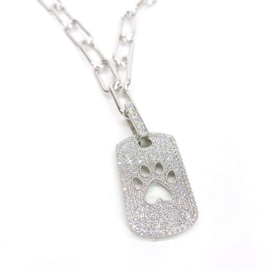 Jacqueline Kent: Unconditional Love Paw Necklace